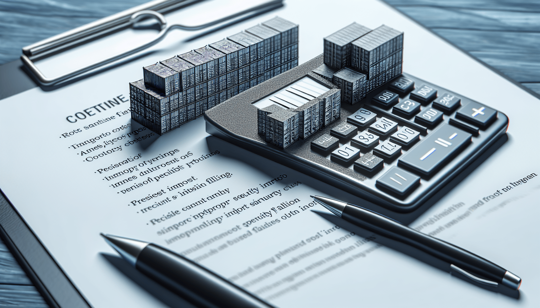 Evaluating The Cost Savings Associated With Accurate Importer Security Filings.
