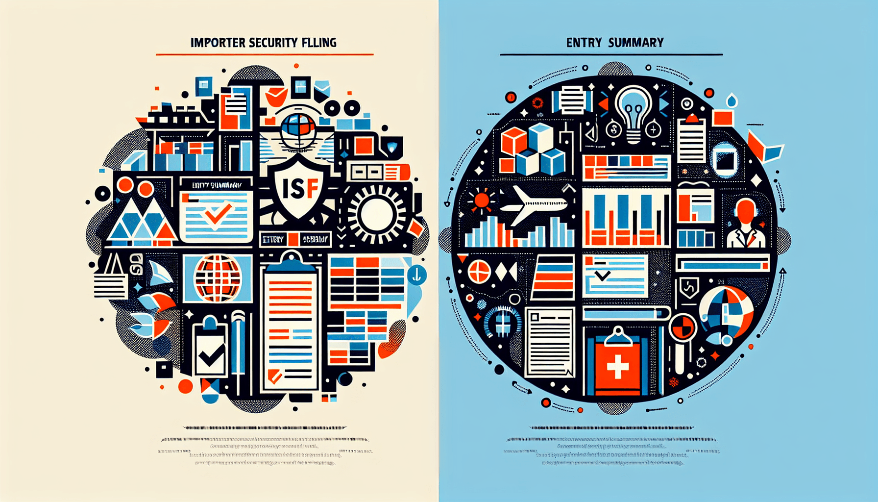 Key Differences Between Importer Security Filing (ISF) And Entry Summary.