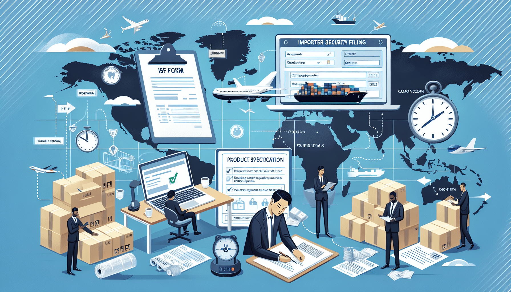 How To Prepare An Importer Security Filing For International Trade?