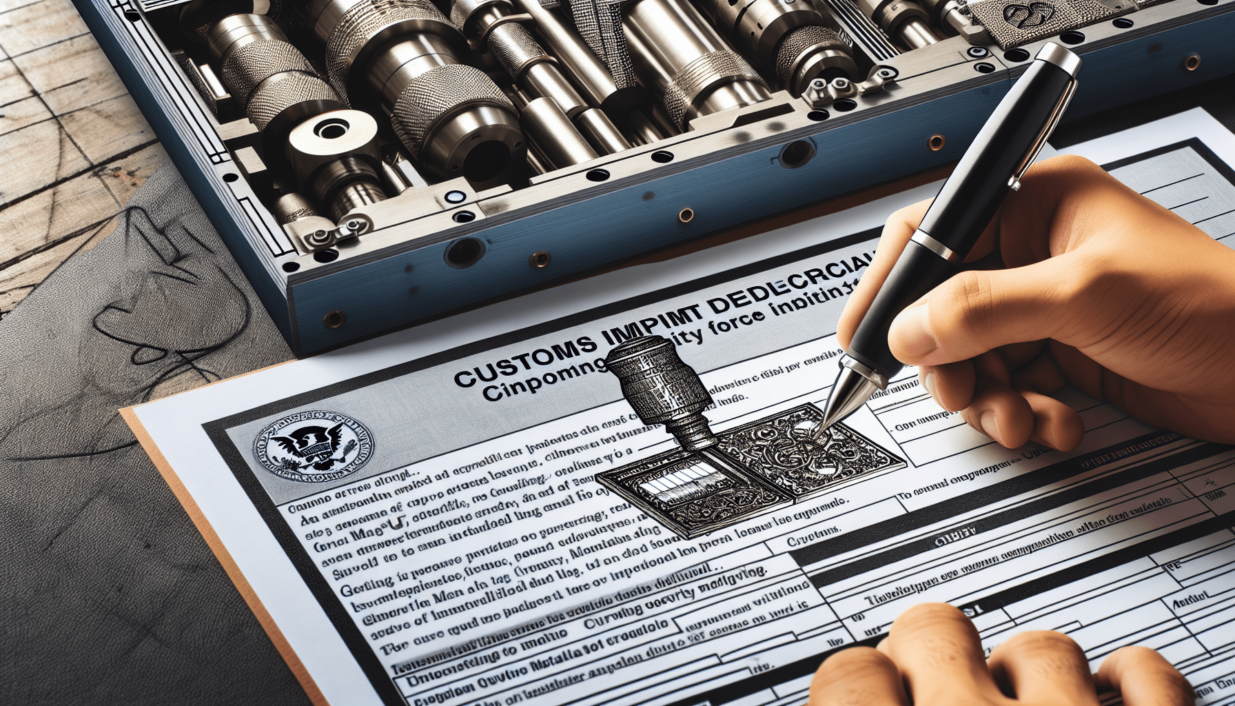 How And When To File ISF For Metal Engraving Machinery