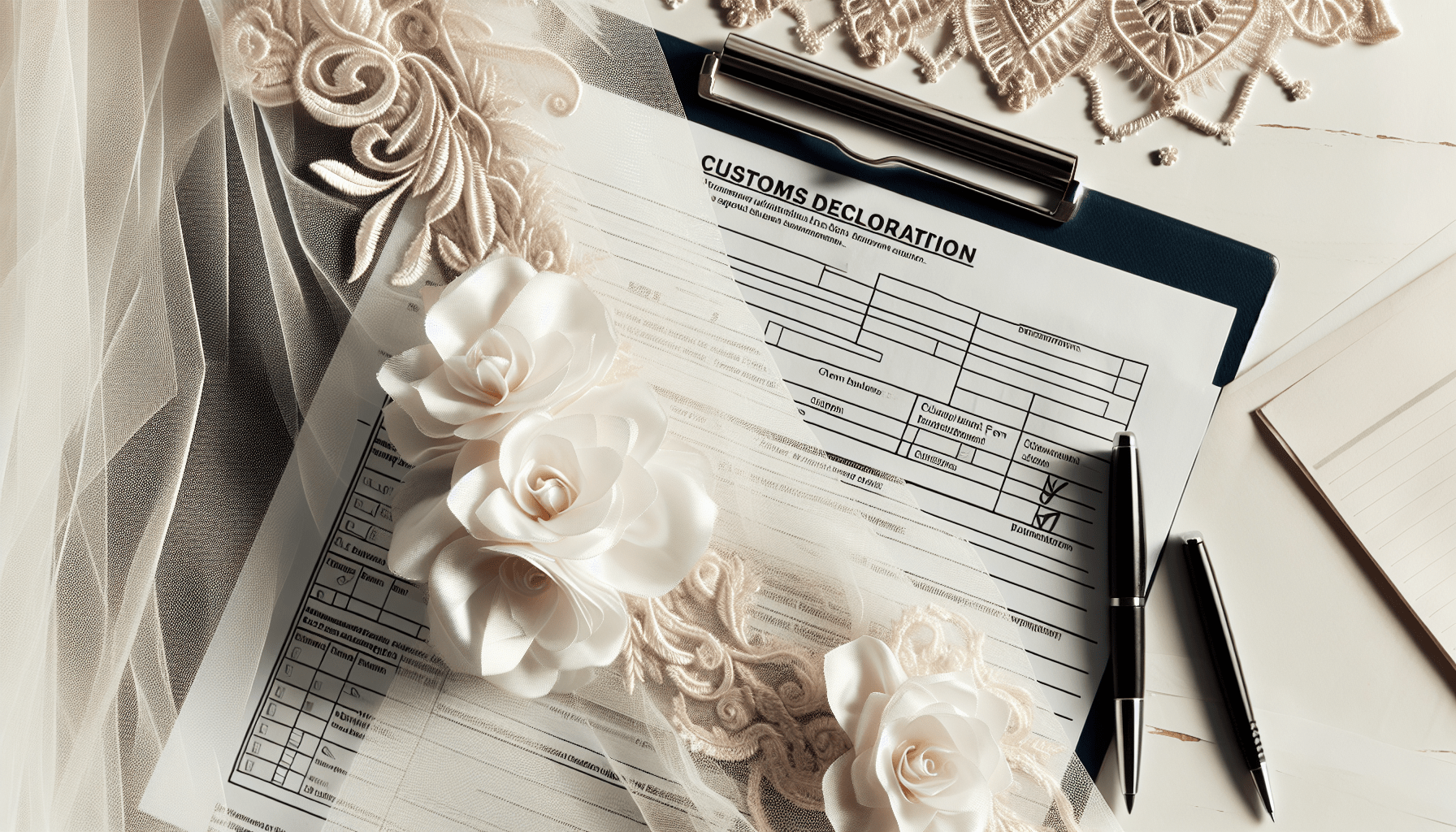 How To File ISF For Bridal Veils How To File ISF For Bridal Veils