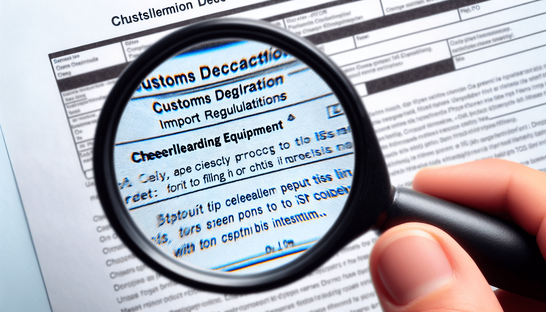 How To File ISF For Other Cheerleading Products