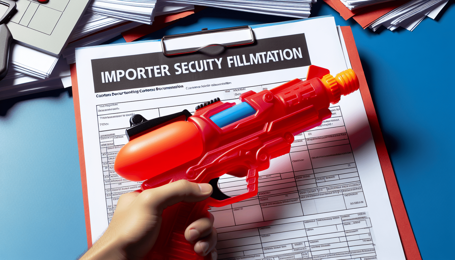 How To File ISF For Water Pistol