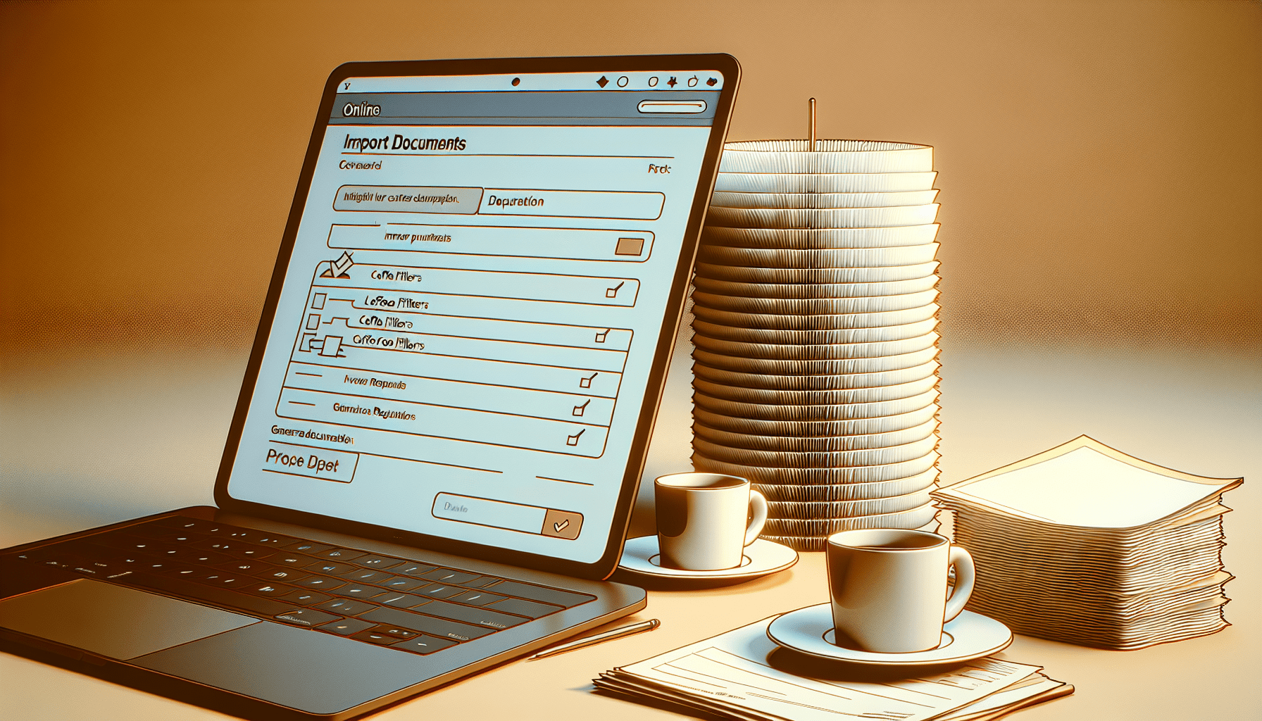 Where To File ISF For Coffee Filters