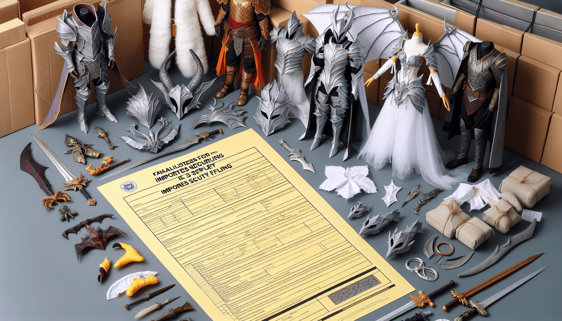 How To File ISF For Cosplay Props How To File ISF For Cosplay Props