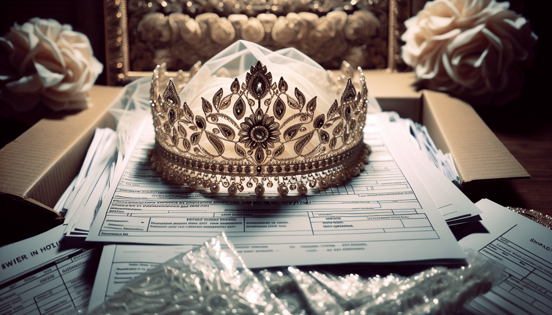 How To File ISF For Bridal Headwear